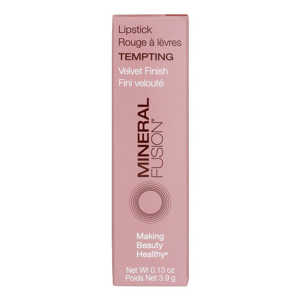Mineral Fusion Lipstick, Tempting, 0.13 Oz